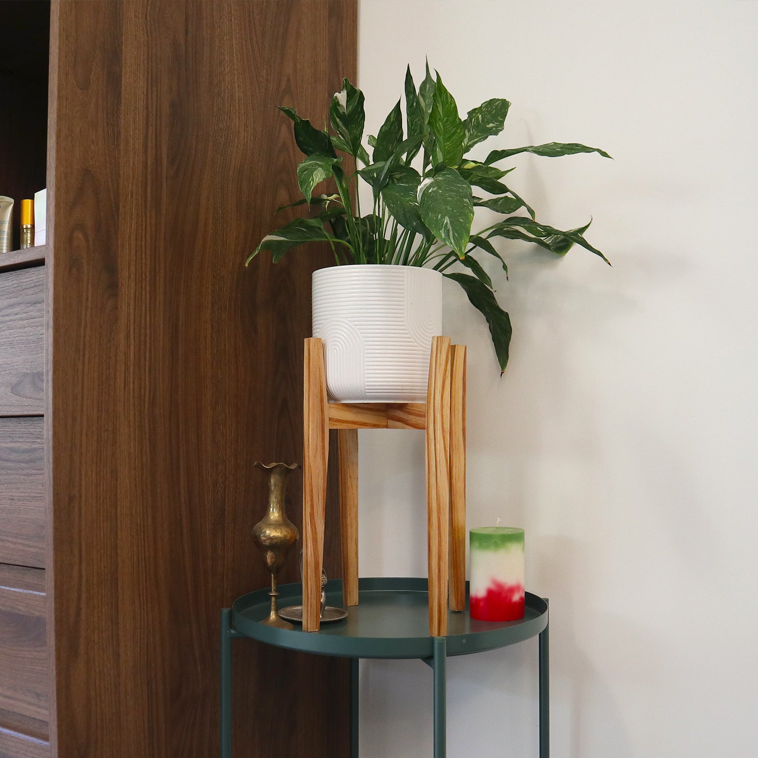 Resinous Plant Stand